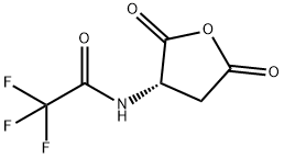 (S)-(-)-2-(TRIFLUOROACETAMIDO)SUCCINIC ANHYDRIDE Structural