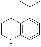 Quinoline, 1,2,3,4-tetrahydro-5-(1-methylethyl)- (9CI) Structural