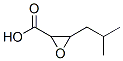 Oxiranecarboxylic  acid,  3-(2-methylpropyl)-  (9CI) Structural