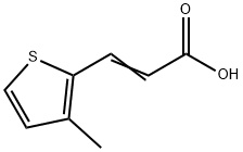 3-(3-METHYL-2-THIENYL)ACRYLIC ACID Structural