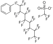 (PERFLUORO-N-OCTYL)PHENYLIODONIUM TRIFLUOROMETHANESULFONATE Structural