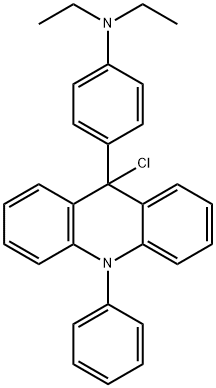 4-(9-CHLORO-9,10-DIHYDRO-10-PHENYL-9-ACRIDINYL)-N,N-DIETHYL-BENZENEAMINE HYDROCHLORIDE