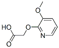 Acetic acid, [(3-methoxy-2-pyridinyl)oxy]- (9CI) Structural