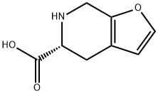 Furo[2,3-c]pyridine-5-carboxylic acid, 4,5,6,7-tetrahydro-, (R)- (9CI) Structural