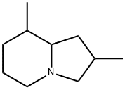 Indolizine, octahydro-2,8-dimethyl- (9CI) Structural