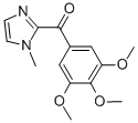 (1-METHYL-1H-IMIDAZOL-2-YL)(3,4,5-TRIMETHOXYPHENYL)METHANONE Structural