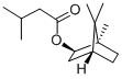 Isobornyl isovalerate Structural