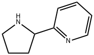 2-PYRROLIDIN-2-YLPYRIDINE Structural