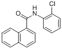 N-(2-CHLOROPHENYL)-1-NAPHTHAMIDE