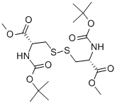 N,N'-DI-BOC-(L)-CYSTINE-DIMETHYL ESTER Structural