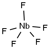 NIOBIUM(V) FLUORIDE Structural