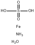 Ferrous ammonium sulfate hexahydrate Structural Picture