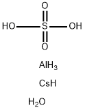 ALUMINUM CESIUM SULFATE Structural