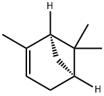 (1S)-(-)-alpha-Pinene Structural