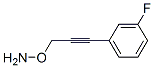 Hydroxylamine, O-[3-(3-fluorophenyl)-2-propynyl]- (9CI) Structural