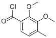 Benzoyl chloride, 2,3-dimethoxy-4-methyl- (9CI) Structural