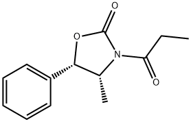 N-PROPIONYL-(4S,5R)-4-METHYL- 5-PHENYL-2-OXAZOLIDINONE Structural