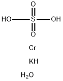 Chromium potassium sulfate dodecahydrate  Structural