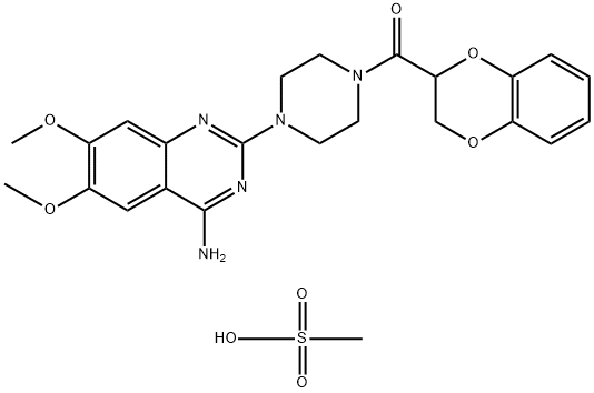 Doxazosin mesylate  Structural