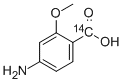 4-AMINO-2-METHOXYBENZOIC ACID [CARBOXYL-14C] Structural