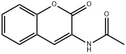 3-ACETAMIDOCOUMARIN Structural