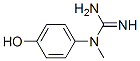 Guanidine, N-(4-hydroxyphenyl)-N-methyl- (9CI) Structural