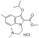 1-(beta-Dimethylaminoaethyl)-2-methoxycarbonyl-3-isopropyloxy-5-methyl -indol-hydrochlorid