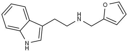 FURAN-2-YLMETHYL-[2-(1H-INDOL-3-YL)-ETHYL]-AMINE Structural