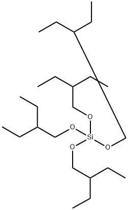 TETRAKIS(2-ETHYLBUTOXY)SILANE Structural