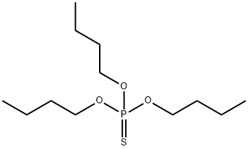 O,O,O-TRIBUTYL PHOSPHOROTHIOATE Structural