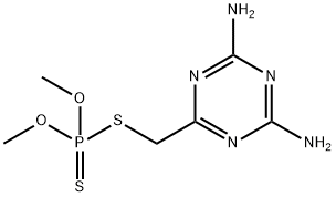 4,6-diamino-1,3,5-triazin-2-ylmethylo,o-dimethylphosphorodithioat