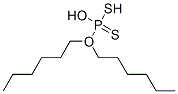 O,O-dihexyl hydrogen dithiophosphate Structural