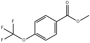 METHYL 4-(TRIFLUOROMETHOXY)BENZOATE Structural