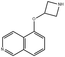 Isoquinoline, 5-(3-azetidinyloxy)- (9CI) Structural