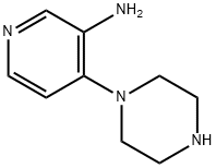 3-Pyridinamine,4-(1-piperazinyl)-(9CI)