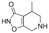 Isoxazolo[5,4-c]pyridin-3(2H)-one, 4,5,6,7-tetrahydro-4-methyl- (9CI) Structural