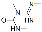 Urea, N,N-dimethyl-N-[(methylamino)(methylimino)methyl]- (9CI) Structural