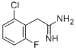 2-(2-CHLORO-6-FLUORO-PHENYL)-ACETAMIDINE Structural