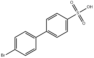 4-Bromo-4'-sulfobiphenyl Structural