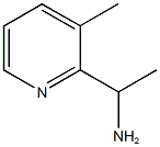 1-(3-METHYL-2-PYRIDINYL)ETHANAMINE Structural