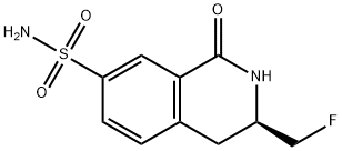 3-(FLUOROMETHYL)-1-OXO-1,2,3,4-TETRAHYDROISOQUINOLINE-7-SULFONAMIDE