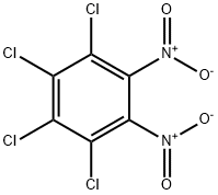 1,2,3,4-TETRACHLORO-5,6-DINITROBENZENE Structural