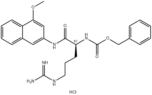 Z-ARG-4M-BETANA HCL Structural