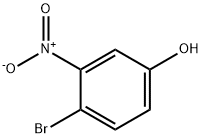 4-Bromo-3-nitrophenol Structural