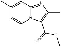 IMidazo[1,2-a]pyridine-3-carboxylic acid, 2,7-diMethyl-, Methyl ester Structural