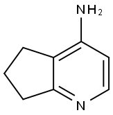 6,7-dihydro-5H-cyclopenta[b]pyridin-4-amine Structural