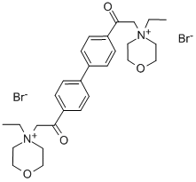 4,4'-(4,4'-Biphenylene)bis(2-oxoethylene)bis(4-ethylmorpholinium) dibromide