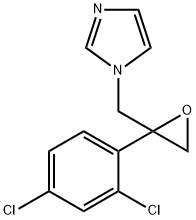 1-[[2-(2,4-DICHLOROPHENYL)OXIRANYL]METHYL]-1H-IMIDAZOLE Structural