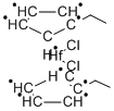 BIS(ETHYLCYCLOPENTADIENYL)HAFNIUM DICHLORIDE Structural