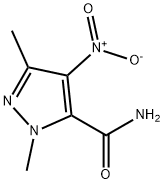 1,3-DIMETHYL-4-NITRO-1H-PYRAZOLE-5-CARBOXAMIDE